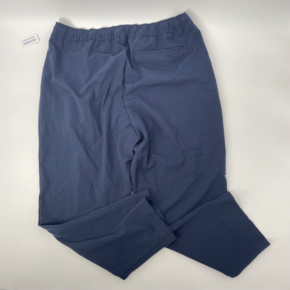 Old‎ Navy Billie High Rise Relaxed Pants XL Navy NWT Comfort Core - Picture 8 of 11